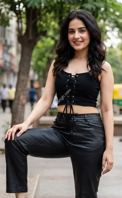 Riya in bikini and pants